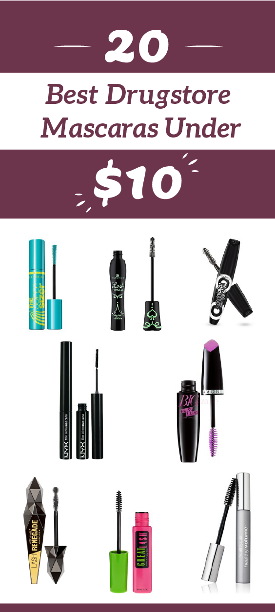 20 Best Drugstore Mascaras Under $10 - Society19