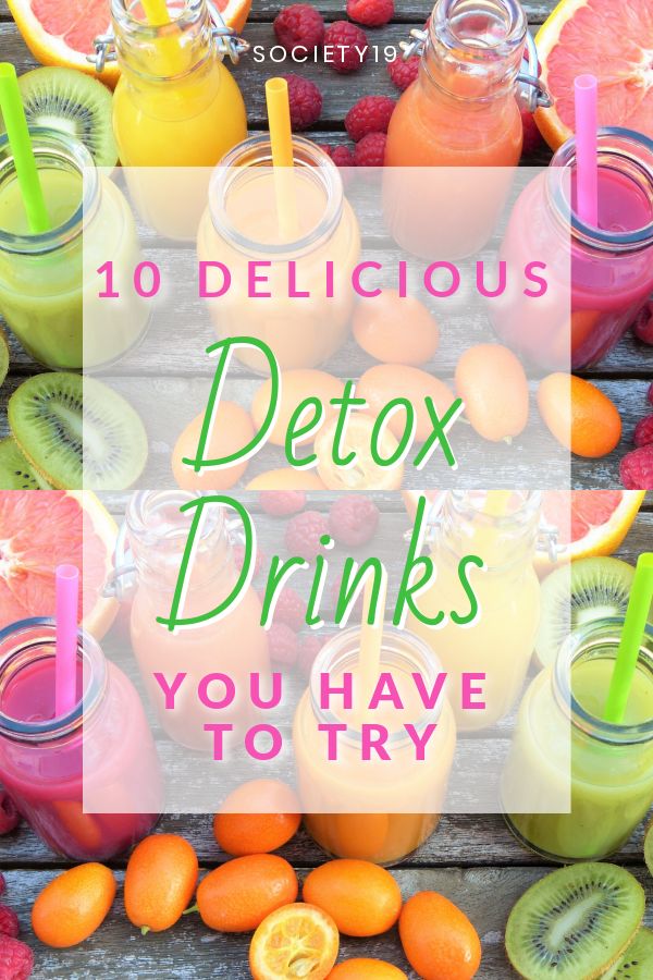 10 Delicious Detox Drinks You Have To Try - Society19