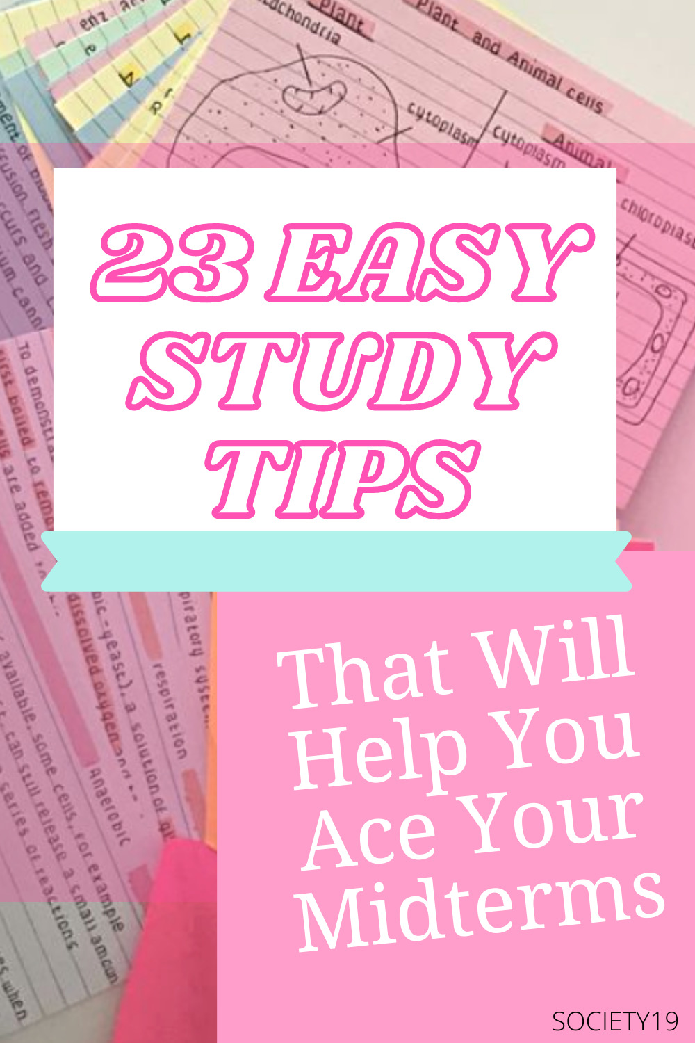 23 Easy Study Tips That Will Help You Ace Your Midterms - Society19